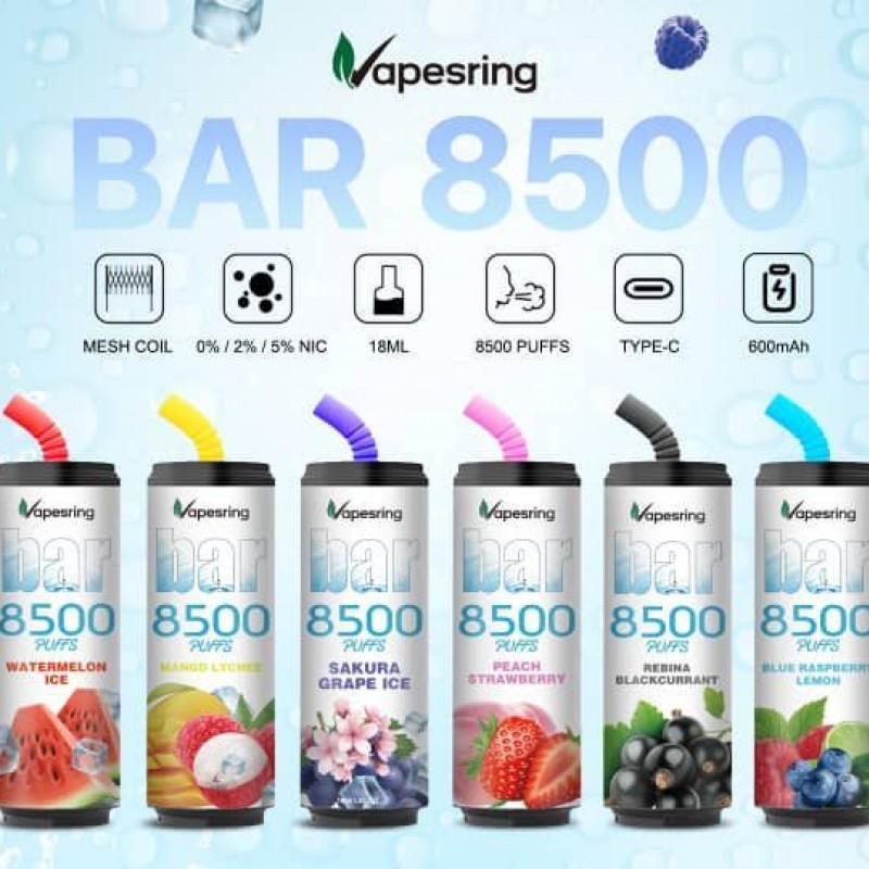 Vapesring 8500 Puff Bar