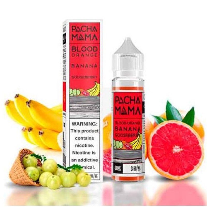 Pacha Mama Blood Orange Banana Gooseberry 60ml