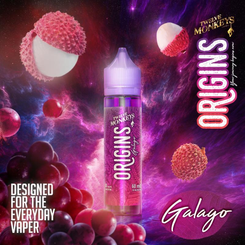 Twelve Monkeys Origins Galago 60ml